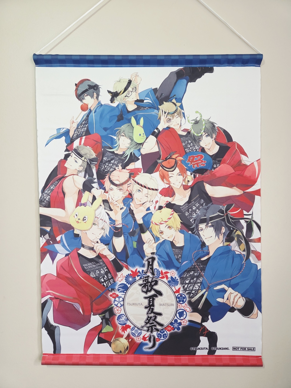 *2 for $30* Tsukiuta Special Event: Tsukiura Summer Festival B2 Wall Scroll